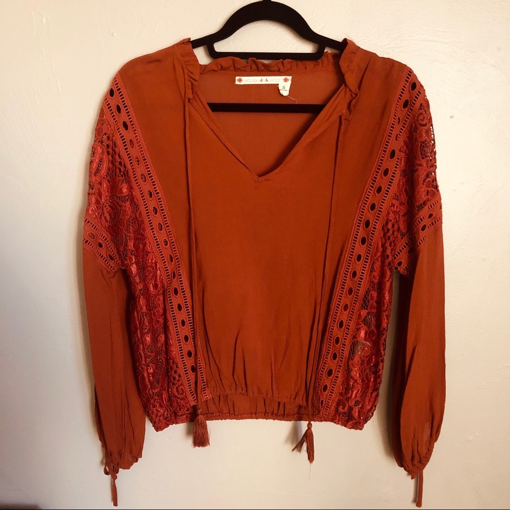 (NWOT!) Chelsea & Violet | Lace Long Sleeve